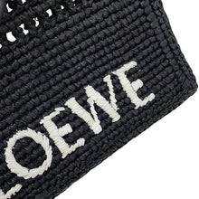 Load image into Gallery viewer, LOEWE Drawstring pocket BlackC756PHPX05 1100 Raffia
