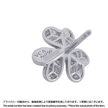 将图像加载到图库查看器中，Van Cleef &amp; Arpels Frivol Earrings mini model Size MiniVCARP3W100 18K White Gold
