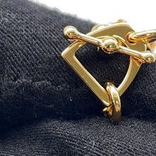 Load image into Gallery viewer, HERMES Tonnerre Necklace Size PM Black Metal
