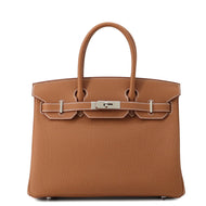 HERMES Birkin Gold Togo Leather Size 30