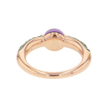 将图像加载到图库查看器中，Pomellato Mama Non Mama Ring Size 50/#10A.B502707TZOI 18K Pink Gold
