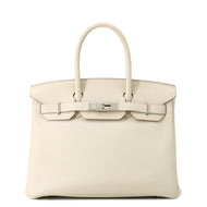 HERMES Birkin Craie Togo Leather Size 30