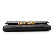 Load image into Gallery viewer, SAINT LAURENT PARIS LE MAILLON Chain Wallet Black696608 Calf LeatherLeather
