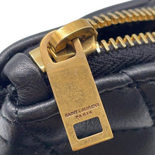 将图像加载到图库查看器中，SAINT LAURENT PARIS Sado Coin Purse Black802198 Lambskin
