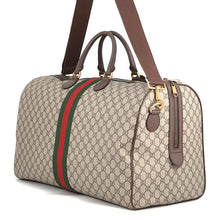 Load image into Gallery viewer, GUCCI Cherie Line GG Supreme 2WAY Travel Bag Beige547959 GG Supreme
