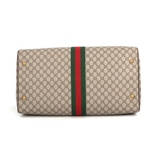 Load image into Gallery viewer, GUCCI Cherie Line GG Supreme 2WAY Travel Bag Beige547959 GG Supreme

