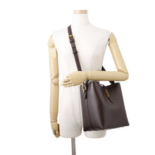 Load image into Gallery viewer, SAINT LAURENT PARIS Le 37 Bucket Bag Brown742828 Calf Leather
