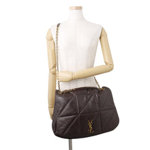 Load image into Gallery viewer, SAINT LAURENT PARIS Jamie Leather Chain Shoulder Bag Dark sweet chocolate805859 Lambskin Size Large
