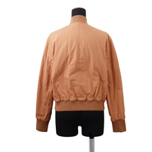 将图像加载到图库查看器中，HERMES CLIQUETIS AQUARELLE 2E0156DJ Blouson Size 34 Brown2E0156DJ Cotton100% Polyester100% Silk35%
