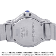 Load image into Gallery viewer, CARTIER Santos Octagon SM W25mm Stainless Steel K18YG Ivory DialW2001683
