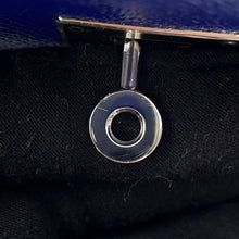 Load image into Gallery viewer, HERMES Kelly wallet long Blue Electric Epsom
