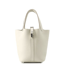 Load image into Gallery viewer, HERMES Picotin Lock Craie Taurillon Clemence Size PM
