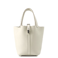 HERMES Picotin Lock Craie Taurillon Clemence Size PM