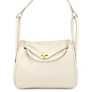 HERMES Lindy Craie Taurillon Clemence Size 26
