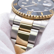 Load image into Gallery viewer, ROLEX Submariner Date W40mm Stainless Steel K18YG Black Dial116613LN
