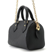 将图像加载到图库查看器中，LOUIS VUITTON Speedy Bandouliere NoirM58953 Monogram Empreinte Leather Monogram Giant Size 20
