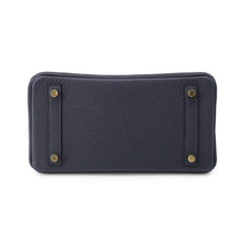 Load image into Gallery viewer, HERMES Birkin Blue Nuit Togo Leather Size 25
