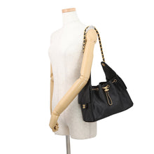 Load image into Gallery viewer, CHANEL CHANEL25 ChainBag BlackAS5293 Caviar Leather Size Small
