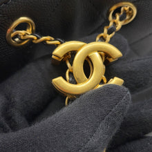 Load image into Gallery viewer, CHANEL CHANEL25 ChainBag BlackAS5293 Caviar Leather Size Small

