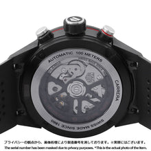 Load image into Gallery viewer, TAG HEUER Carrera Caliber Heuer 02 W43mm Stainless Steel Carbon Rubber Black DialCBG2016
