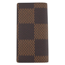 Load image into Gallery viewer, LOUIS VUITTON Portefeuille Brazza BrownN60393 Damier Ebene Canvas Giant/LV Squared
