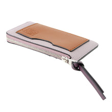 Load image into Gallery viewer, LOEWE Coin purse Card holder Leather Dirty Mauve/SquirrelC660Z40X07 Soft grain calf
