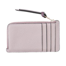 Load image into Gallery viewer, LOEWE Coin purse Card holder Leather Dirty Mauve/SquirrelC660Z40X07 Soft grain calf
