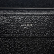 将图像加载到图库查看器中，CELINE Luggage shopper Black189243 Leather Size Nano
