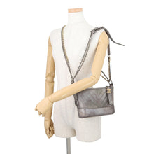 Load image into Gallery viewer, CHANEL Gabriel de CHANEL Hobo Bag Gray GradationA91810 Caviar Leather Size Small

