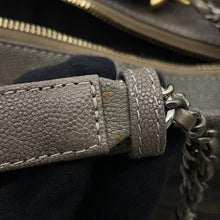 将图像加载到图库查看器中，CHANEL Gabriel de CHANEL Hobo Bag Gray GradationA91810 Caviar Leather Size Small
