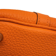 Load image into Gallery viewer, HERMES Picotin Lock Orange Taurillon Clemence Size PM
