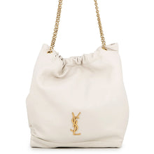 Load image into Gallery viewer, SAINT LAURENT PARIS Jamie Shoulder Bag Ivory781666 Lambskin
