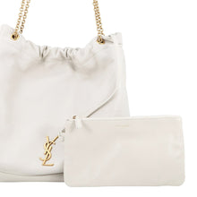 Load image into Gallery viewer, SAINT LAURENT PARIS Jamie Shoulder Bag Ivory781666 Lambskin
