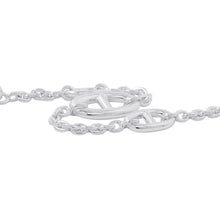 Load image into Gallery viewer, HERMES Chaine d'Ancre Farandole Bracelet Size LG SV925
