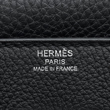 将图像加载到图库查看器中，HERMES Kelly Messenger Black Togo Leather Size PM
