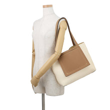 Load image into Gallery viewer, HERMES Cabas Sellier Verso Nata/Chai Taurillon Clemence Size 31
