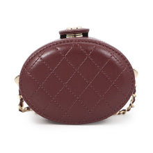 Load image into Gallery viewer, CHANEL Matelasse Small Vanity Chain Shoulder Bag BurgundyAP1573 Lambskin
