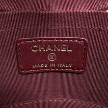 Load image into Gallery viewer, CHANEL Matelasse Small Vanity Chain Shoulder Bag BurgundyAP1573 Lambskin
