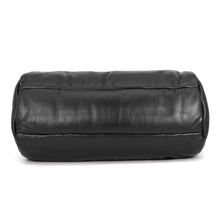 Load image into Gallery viewer, SAINT LAURENT PARIS Wide Logo Puffer Boston Bag Black797640 Leather
