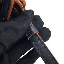将图像加载到图库查看器中，LOEWE Balloon Bag Black/TanA710R85X01 1100 Leather Size Nano
