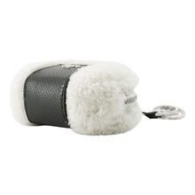 Load image into Gallery viewer, FENDI Rice ball keychain White/Black7AP080 Karung snake leather, sheep fur
