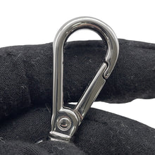 Load image into Gallery viewer, FENDI Rice ball keychain White/Black7AP080 Karung snake leather, sheep fur
