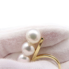 将图像加载到图库查看器中，TASAKI Balance Signature Ring Size Approximately size 8.5R-4398-18KYG 18K Yellow Gold
