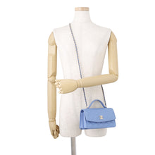Load image into Gallery viewer, CHANEL Matelasse ChainShoulder Bag BlueAP4402 Caviar Leather
