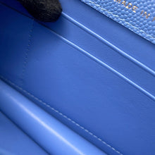 Load image into Gallery viewer, CHANEL Matelasse ChainShoulder Bag BlueAP4402 Caviar Leather
