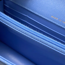 Load image into Gallery viewer, CHANEL Matelasse ChainShoulder Bag BlueAP4402 Caviar Leather
