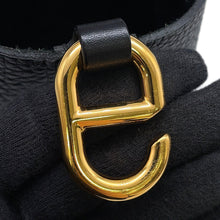 将图像加载到图库查看器中，HERMES In the loop Black Taurillon Clemence Swift Leather Size 18
