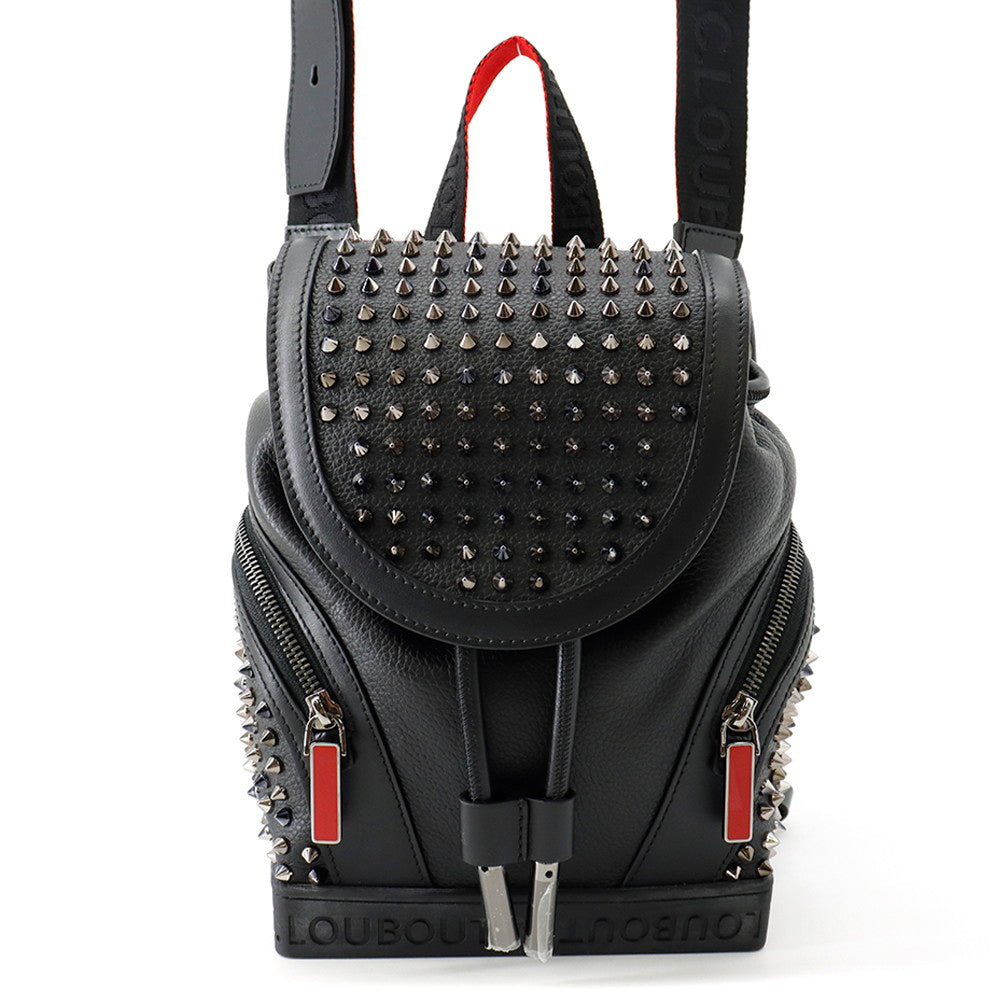Christian Louboutin Black Explorafunk Backpack