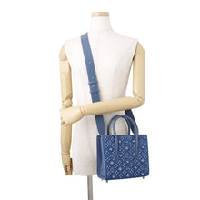 Load image into Gallery viewer, Christian Louboutin Paloma Denim Top Handle Blue3245299 Denim Calf Leather Size Mini
