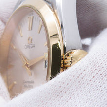 将图像加载到图库查看器中，OMEGA Seamaster Aqua Terra 150m W36.2mm Stainless Steel K18YG Silver Dial2318.30
